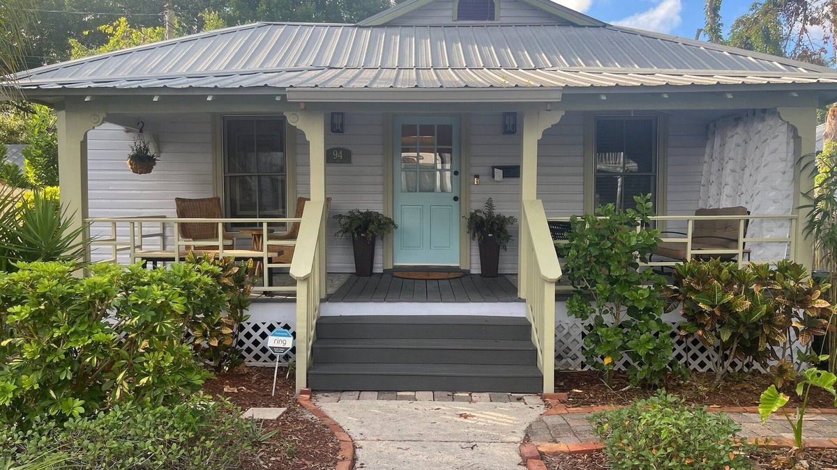 St. Augustine Historic District House | "Charming Cottage with Spacious Porch, Walking Distance to Top Attractions!"