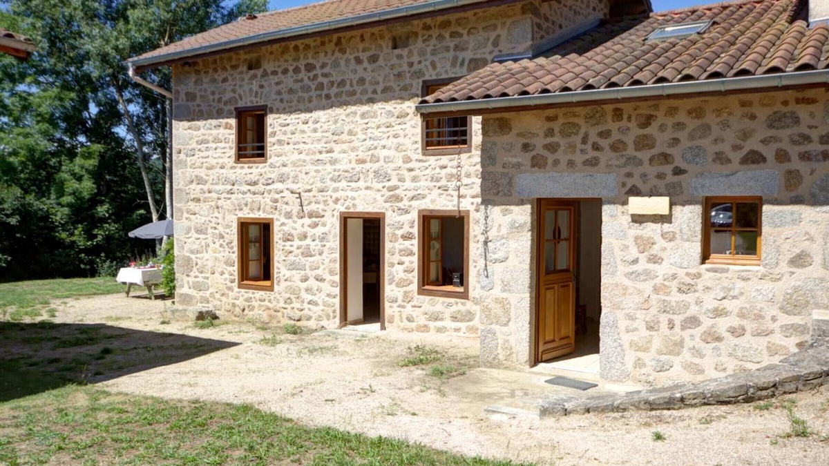 Les Salles Cottage | Charming Cottage with Fireplace, Garden, and Nature Walks Near Scenic Lakes
