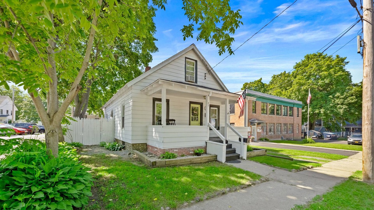 Glens Falls House | Charming dog-friendly home with pool, firepit, full kitchen, & W/D