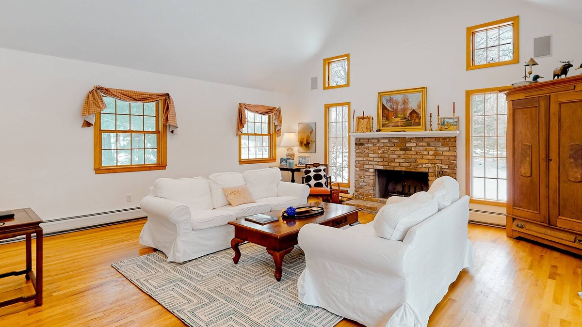 Winhall House | Charming dog-friendly home on 4+ acres with mountain/valley views & firepit