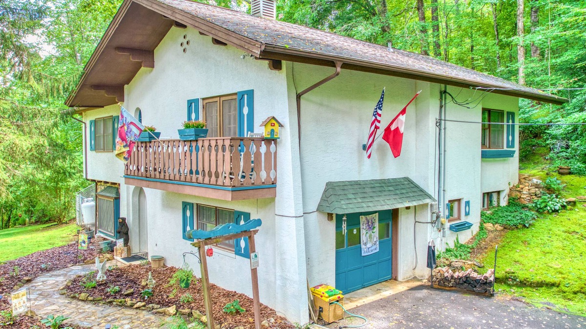 Forest Hills Ski Chalet | Charming dog-friendly chalet with fireplace, pool table, balcony, & washer/dryer