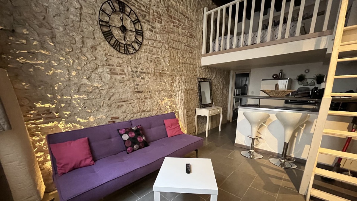 Bourgogne Apartment | Charming duplex Orléans old center parking possible