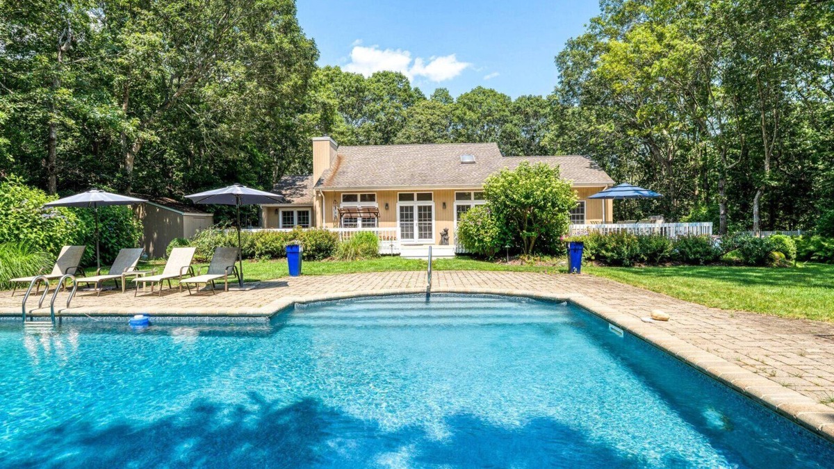Springs House | Charming East Hampton Escape with Heated Pool & Spacious Yard