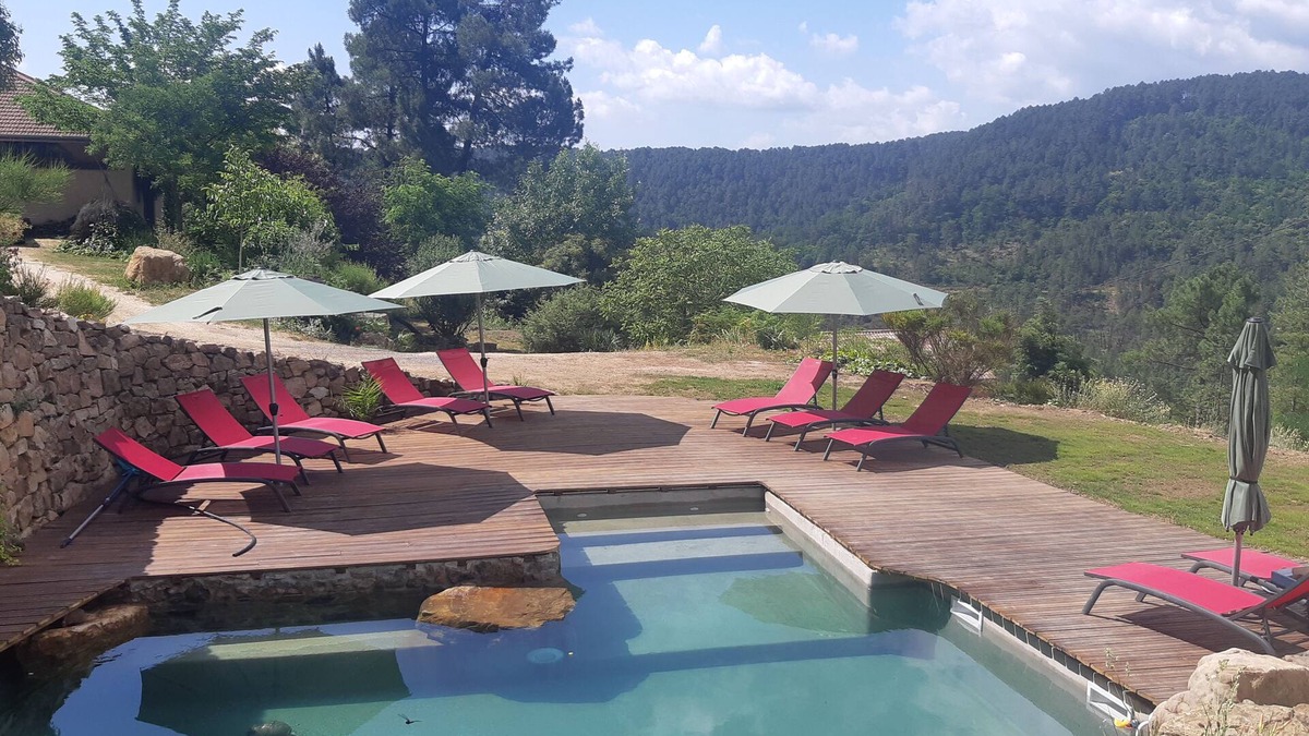 Saint-Andre-Lachamp Cottage | Charming ecological house with big capacity.