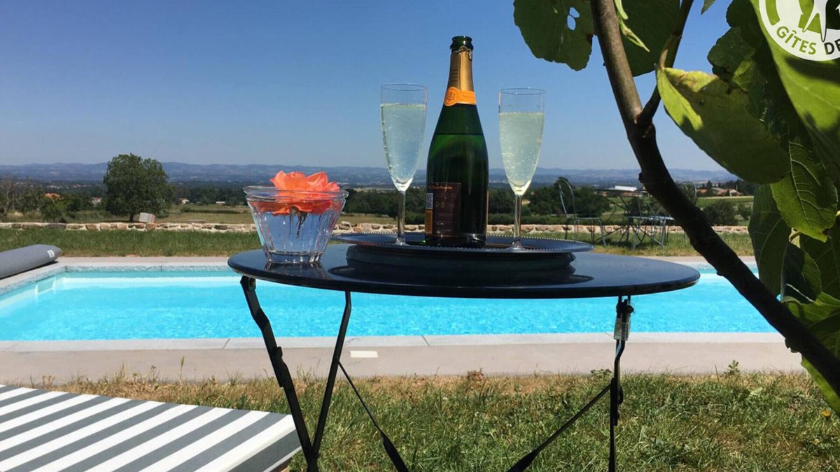 Saint-Andre-dʼApchon Cottage | Charming Farm Cottage with Pool, Fireplace, and Modern Amenities in Saint-André-d'Apchon