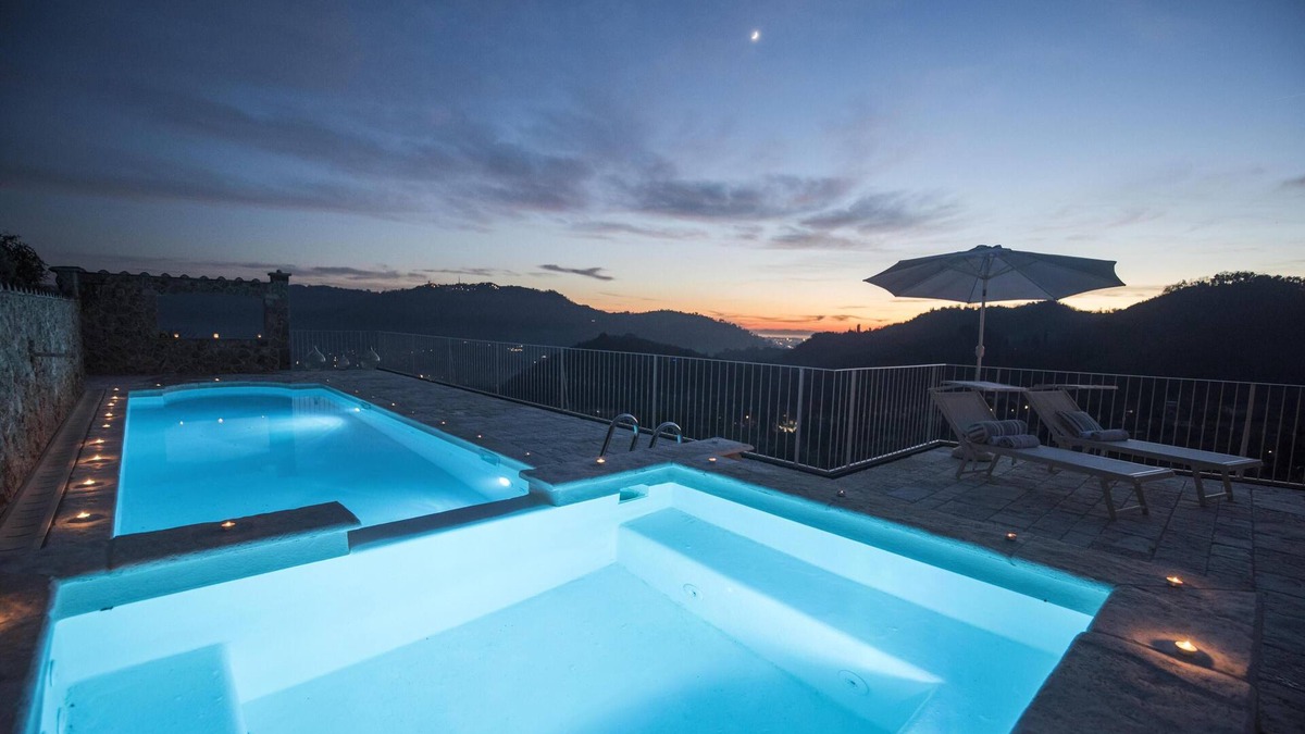 Camaiore House | Charming farmhouse in the hills with private pool, sea view, dream panorama