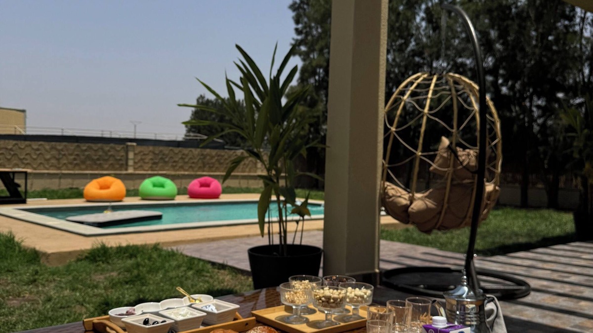 Sidi El Mekki Other | Charming farmhouse in serene Berrechid with AC and swimming pool