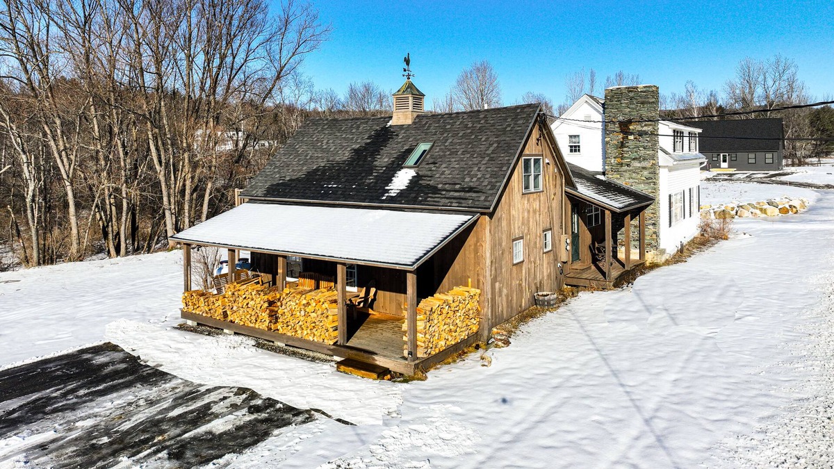 Stowe Hollow House | Charming farmhouse with mountain views, a fireplace, and deck - dog-friendly