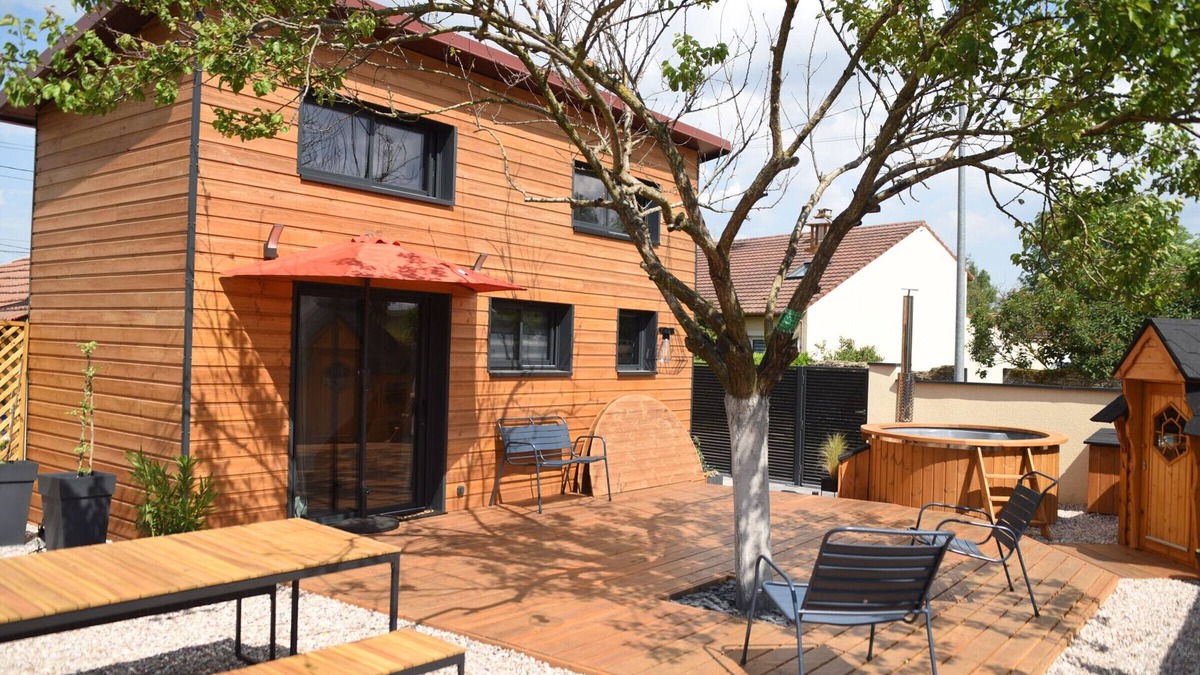 Manoncourt-en-Vermois Cottage | Charming tiny house with Nordic bath and kota grill in Manoncourt-en-Vermois