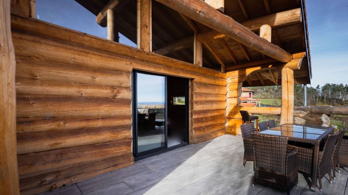 Saint-Jean-Soleymieux Cottage | Charming cottage with wood stove, pool table, and terrace in Monts du Forez
