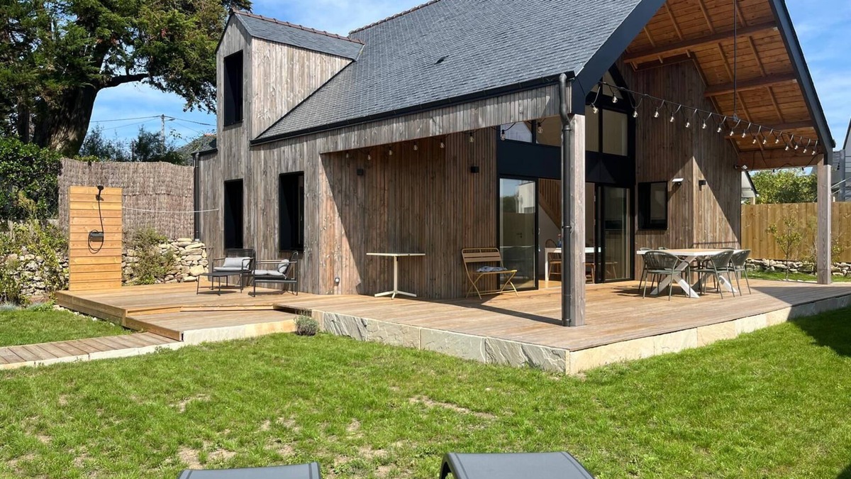 Saint-Pierre-Quiberon House | Charming new villa in a green setting 150 m from the beach!