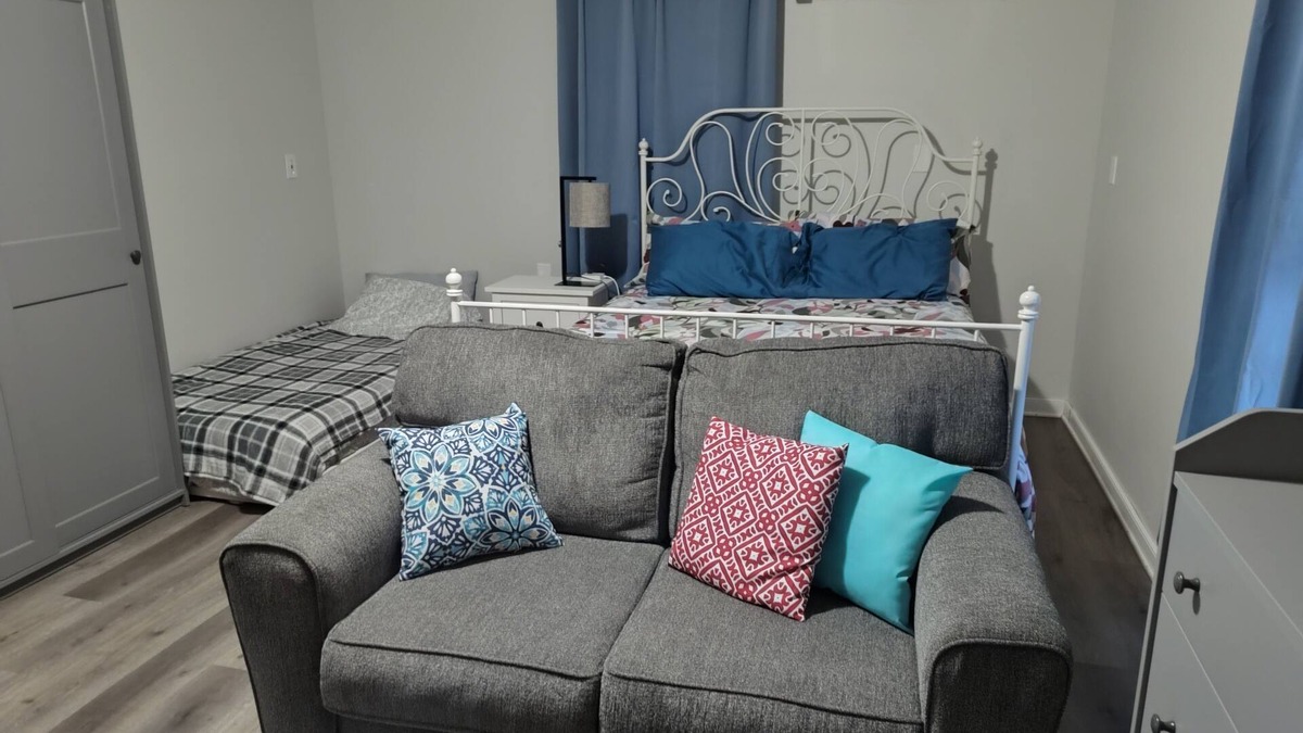Chesterfield House | Charming Garden Corner with large fenced yard.
