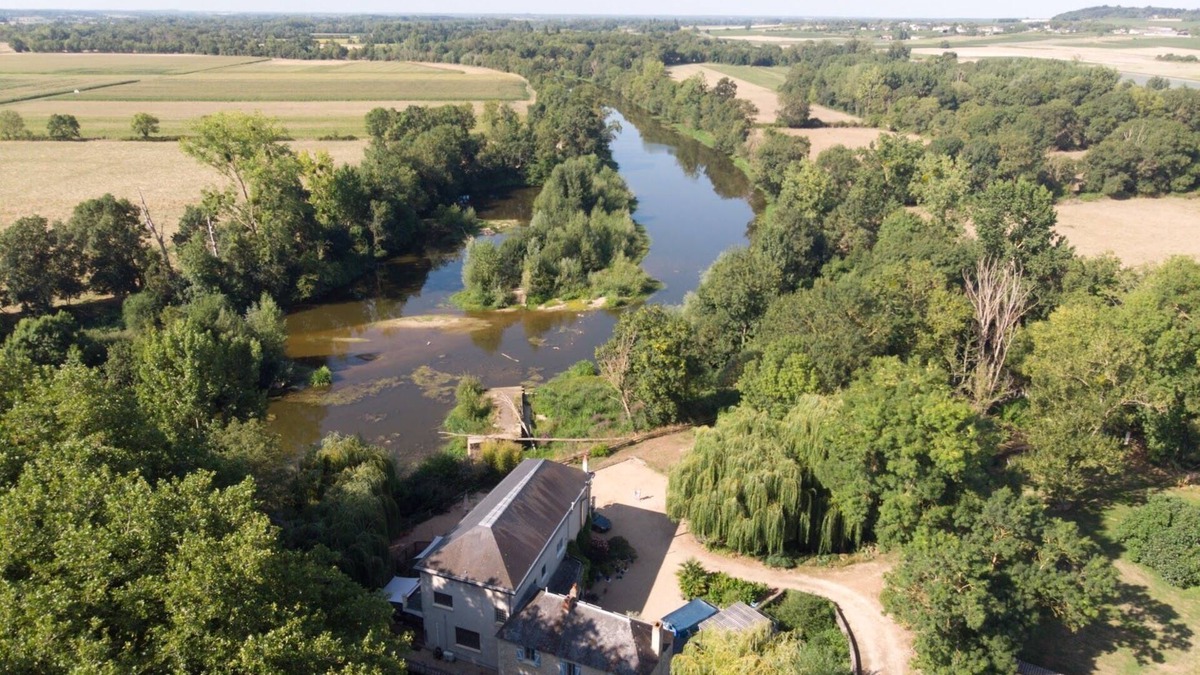 Vaudelnay House | Charming gite in an old mill overlooking the river in the Loire Valley