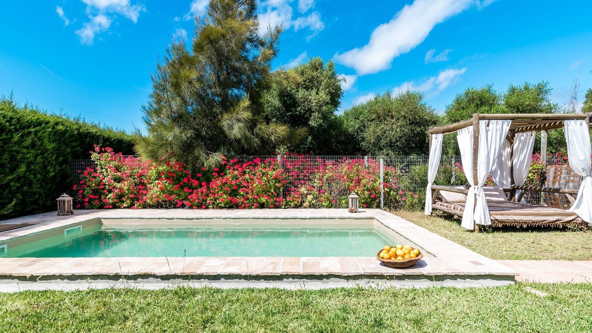 El Palmar House | Charming Holiday Home "El Acebuche" with Private Pool and Garden
