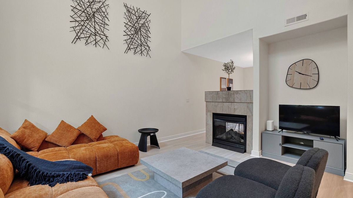 Orenco Station Condo | Charming Hillsboro Condo with Pool and Gym, Centrally Located
