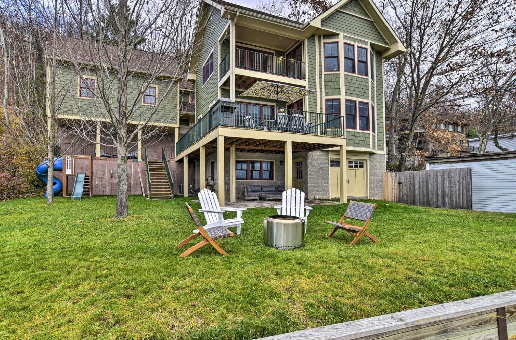 Hammondsport House | Charming Home on Keuka Lake with Dock and Fire Pit!