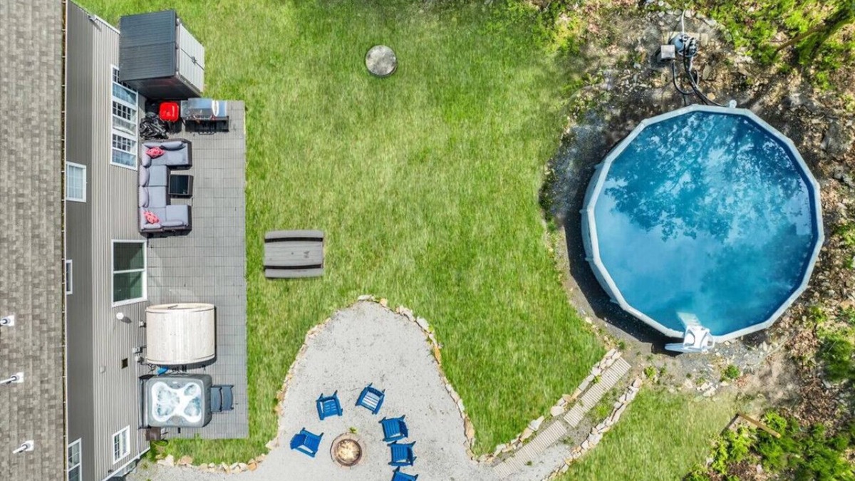 Tunkhannock Township House | Charming Home with Hot Tub, Pool, & Outdoor Fun!