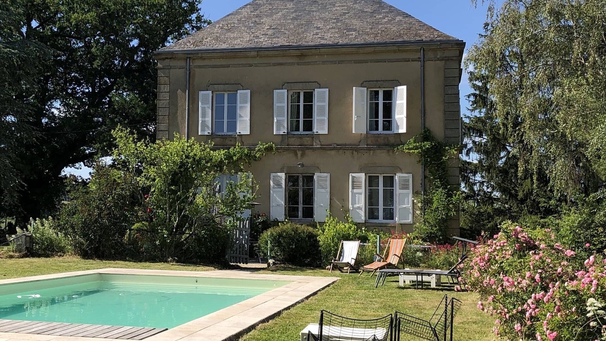 Martigny-le-Comte House | Charming house in Southern Burgundy, countryside, swimming pool