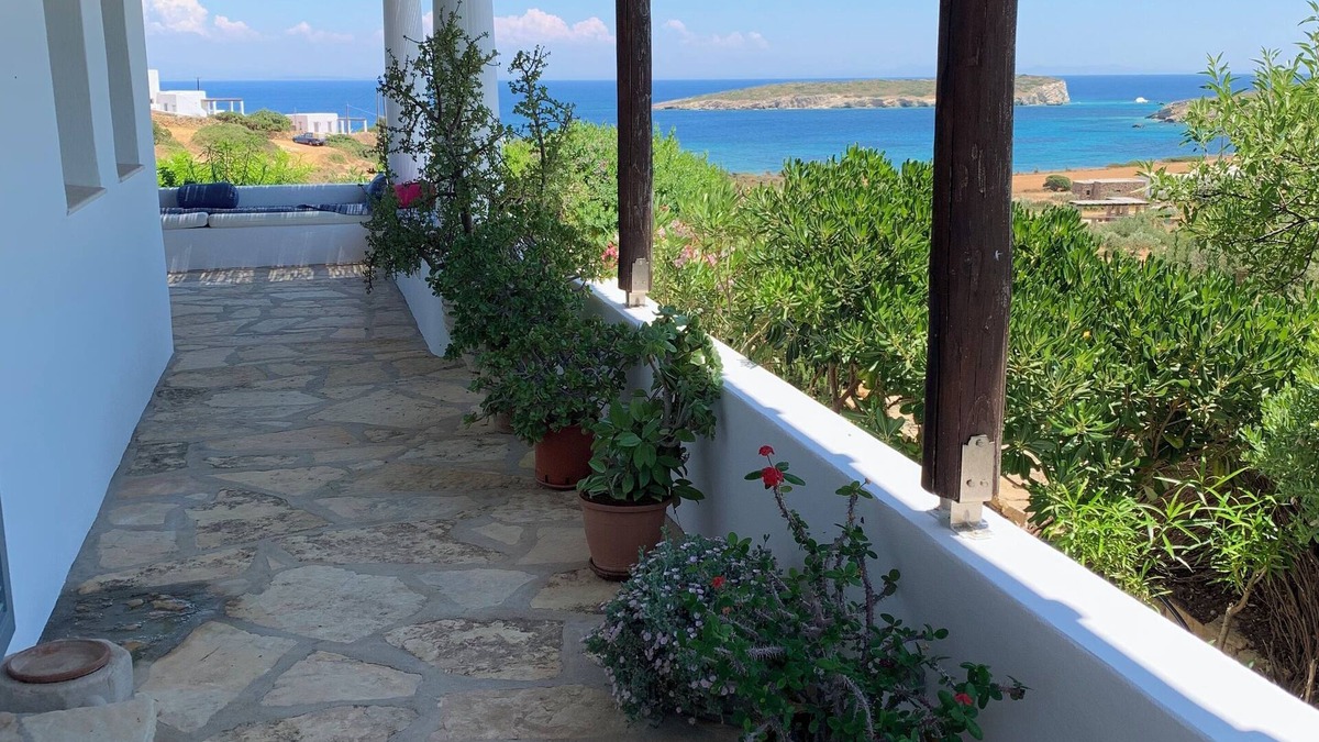 Lipsoi Villa | Charming house in Lipsi with exceptional view of the Aegean Sea