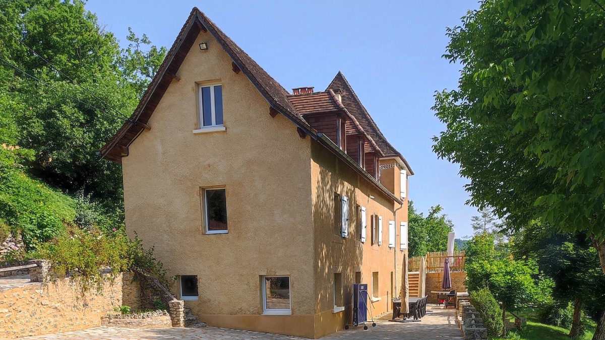 Saint-Cybranet House | Charming house 6/8 persons near Castelnaud, heated above-ground pool