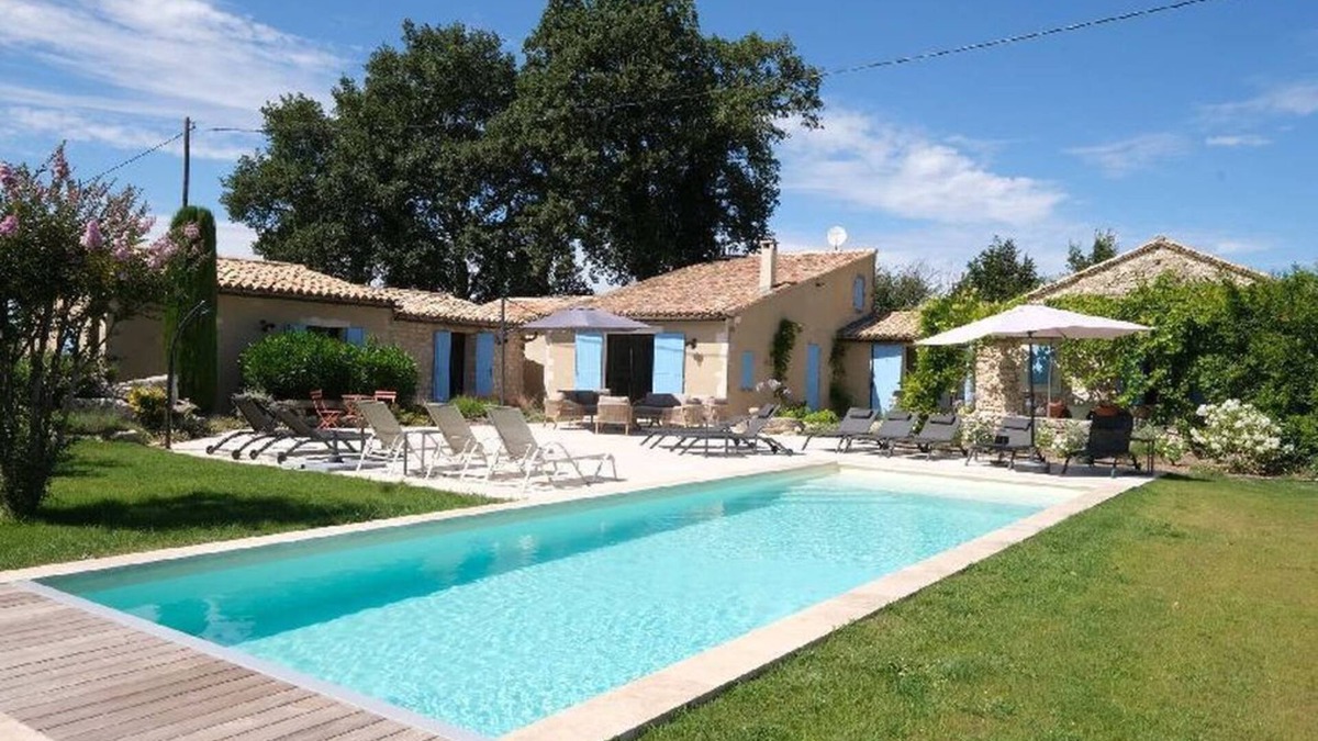 Robion House | Charming house, heated pool and Luberon view