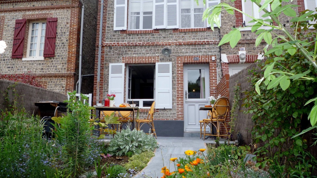 Yport House | Charming house in YPORT 300 meters seaside sun terrace gardens