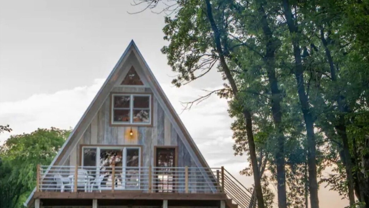 Battle Lake House | Charming lakefront, spacious, quiet, clean, 4-bedroom A frame house.