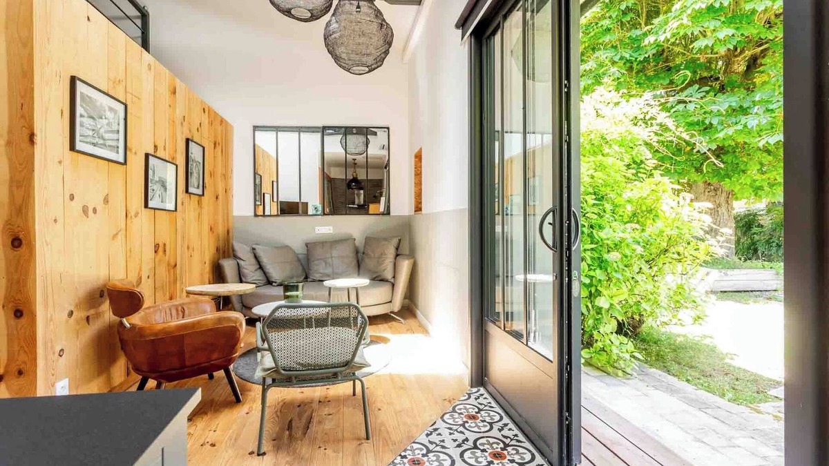Portets Cottage | Charming loft 80m2 with terrace, Route des vins.
