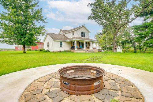 Manchester House | Charming Manchester Retreat with Patio and Fireplace!