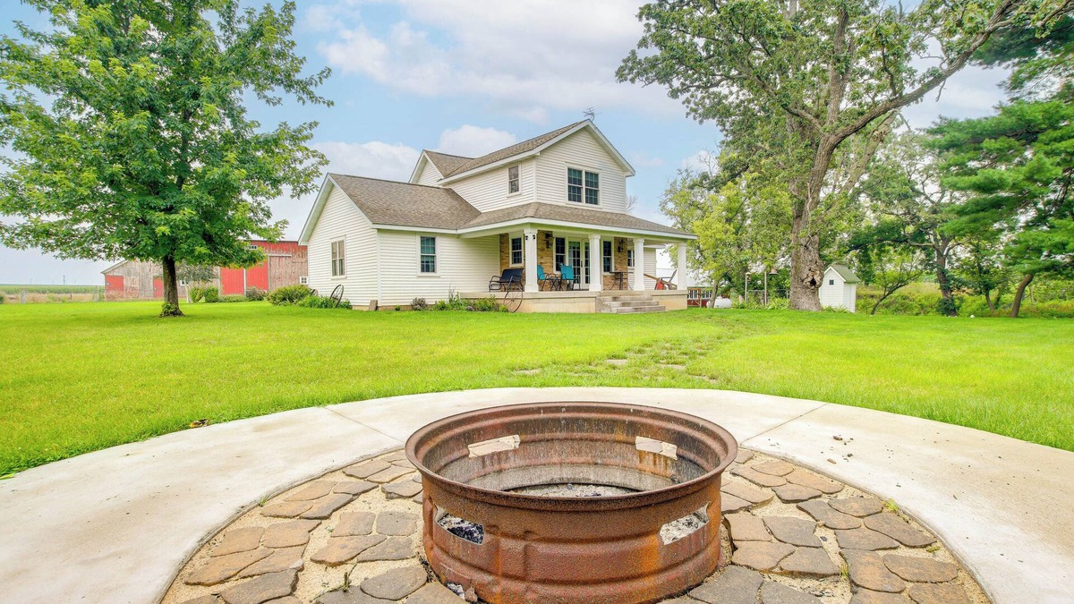 Manchester House | Charming Manchester Retreat w/Patio & Fireplace!