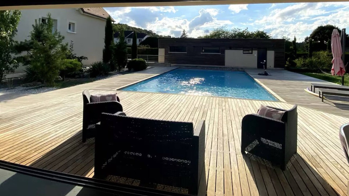 Chamarandes-Choignes Apartment | Charming poolside accommodation, pets welcome!