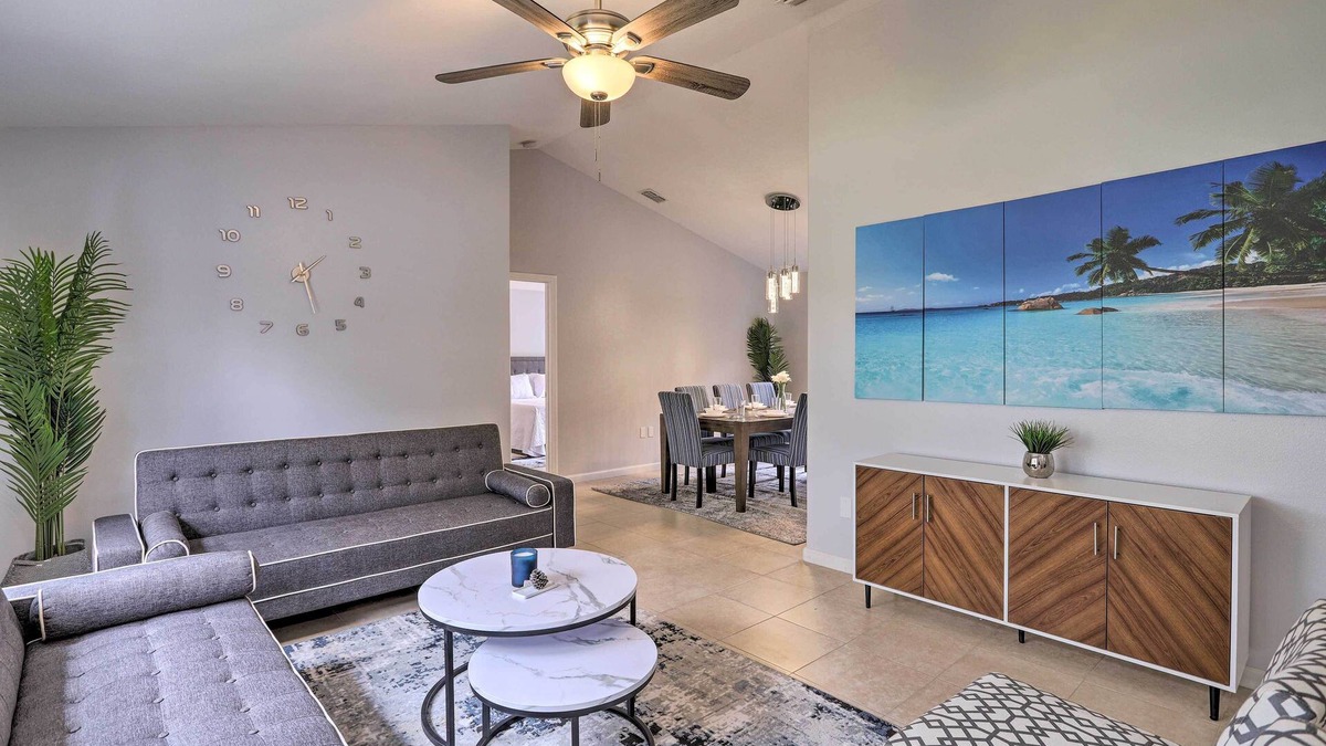 Interchange Square House | Charming Palm Bay Retreat w/Spacious Yard!