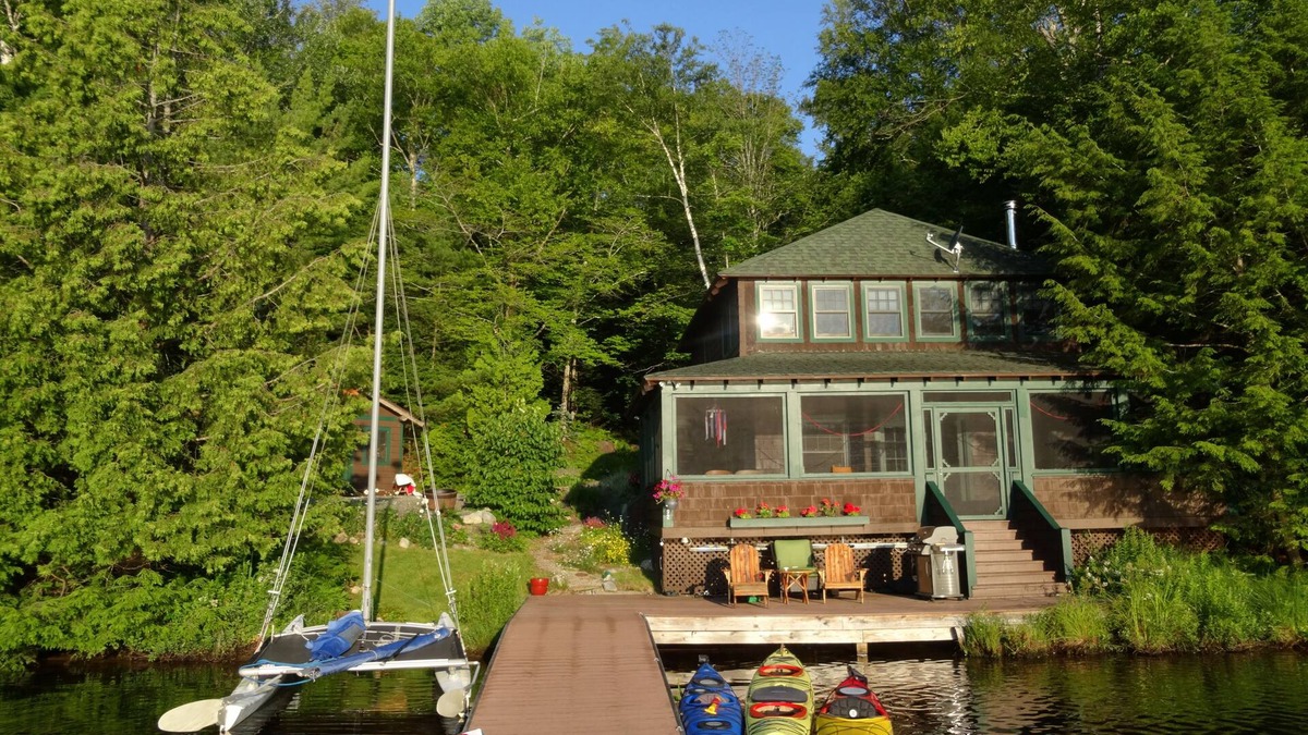 Tupper Lake Cottage | Charming Panther Cottage on Upper Saranac Lake