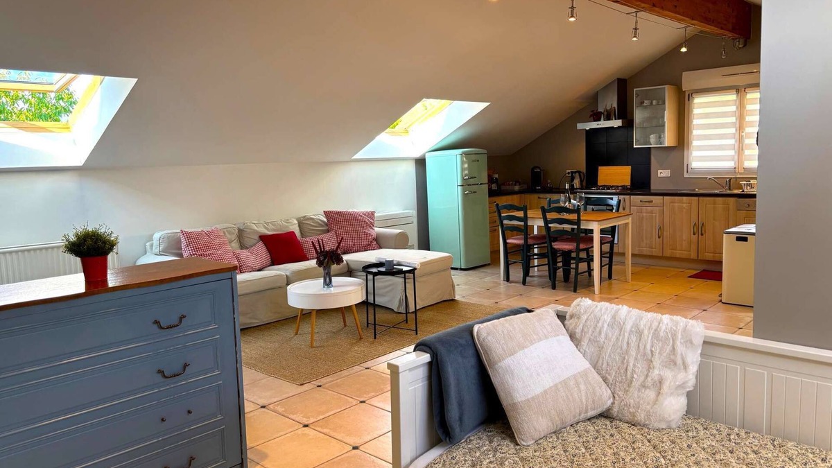 Voegtlinshoffen Apartment | Charming pet-friendly apartment in vineyards with garden, deck, and AC.
