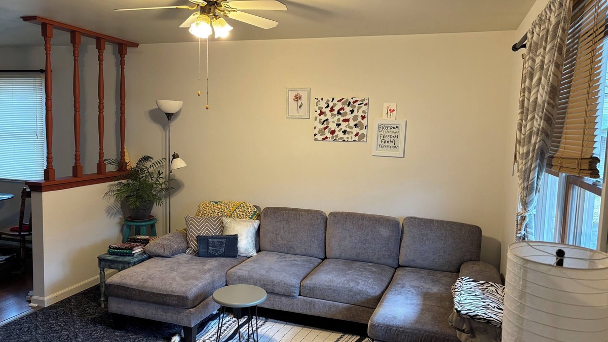 Lewistown House | Charming, pet-friendly 2-bedroom house with WiFi, AC in delightful Lewistown