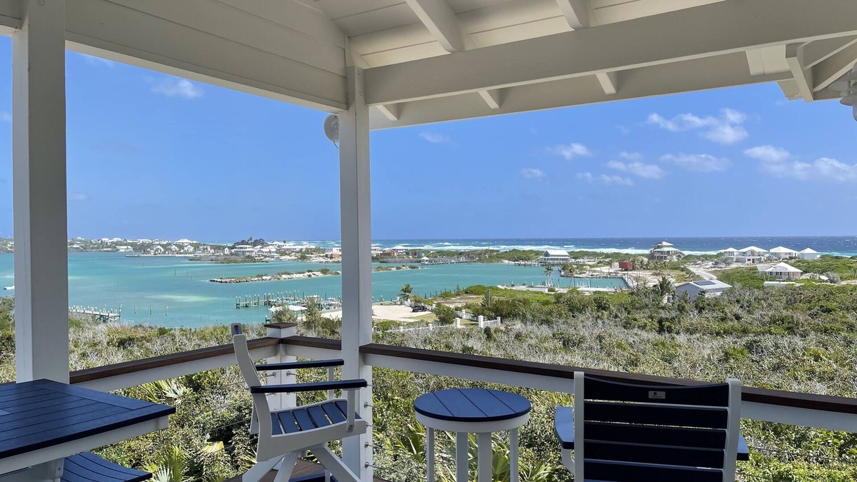 Hope Town House | Charming “Poker Face” has Phenomenal Views & Dock