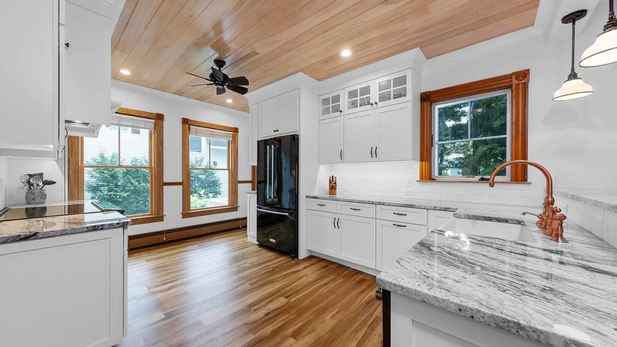 Camden House | Charming recently renovated 3 bedroom 2 and 1/2 bath farmhouse