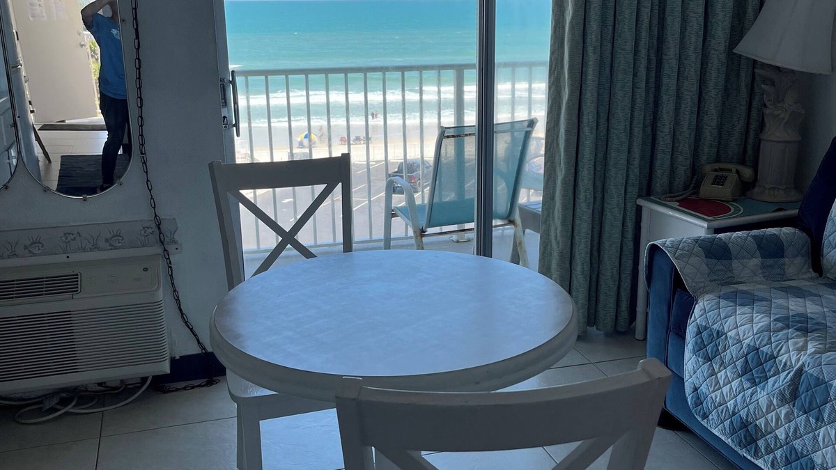 Ocean Dunes Resort | Charming resort in Daytona Beach, Beautiful Oceanview with King size bed 517