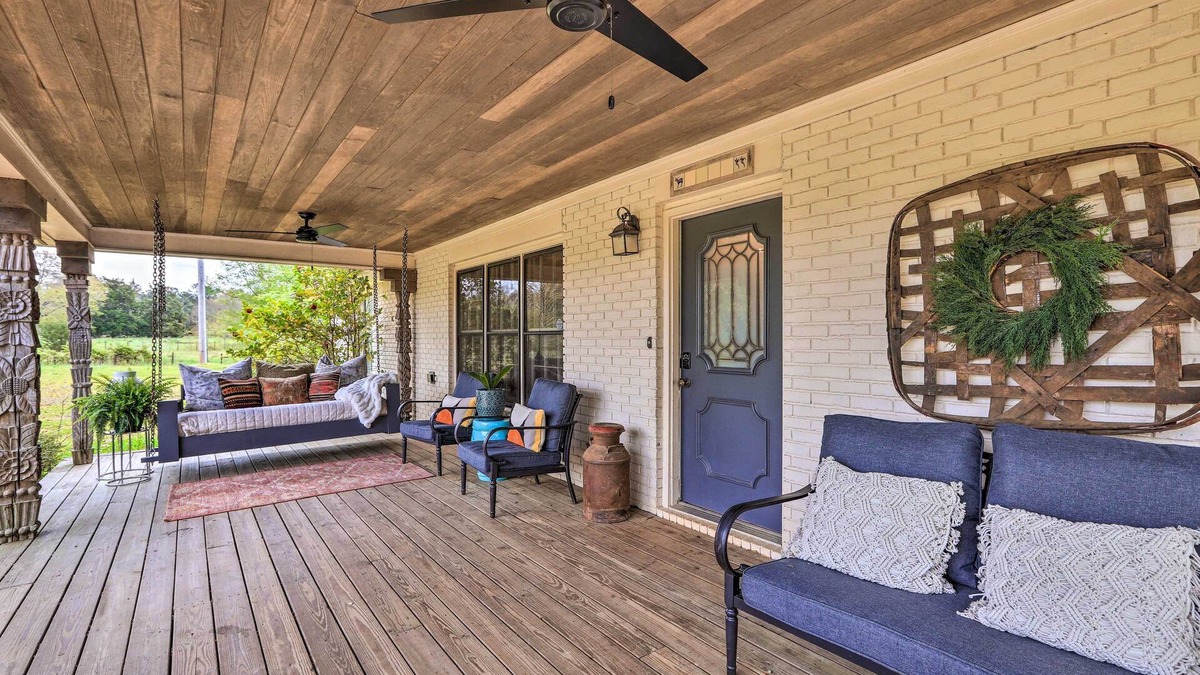 Greenville House | Charming Retreat on 80-Acre ‘Willow Rock Ranch’!