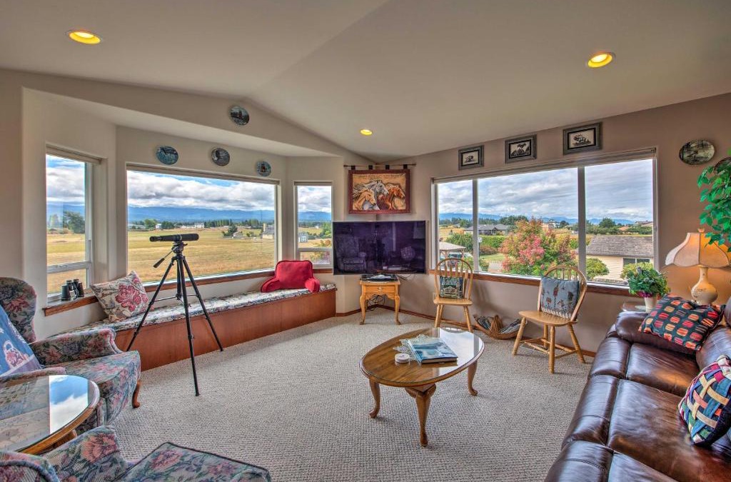 Sequim House | Charming Sequim House with Olympic Peninsula Views!