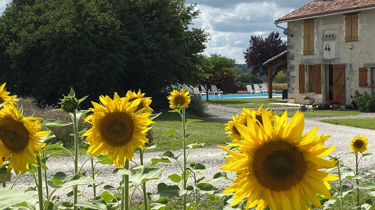 Saint-Severin House | Charming stone farmhouse with private pool
