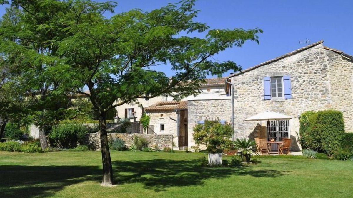 Lussan House | Charming stone house with terrace and garden, Lussan