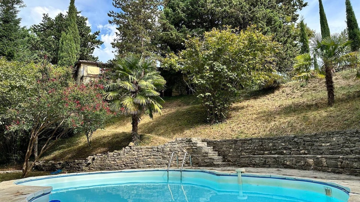 Saou House | Charming stone house with swimming pool, wooded grounds, breathtaking view in Provence