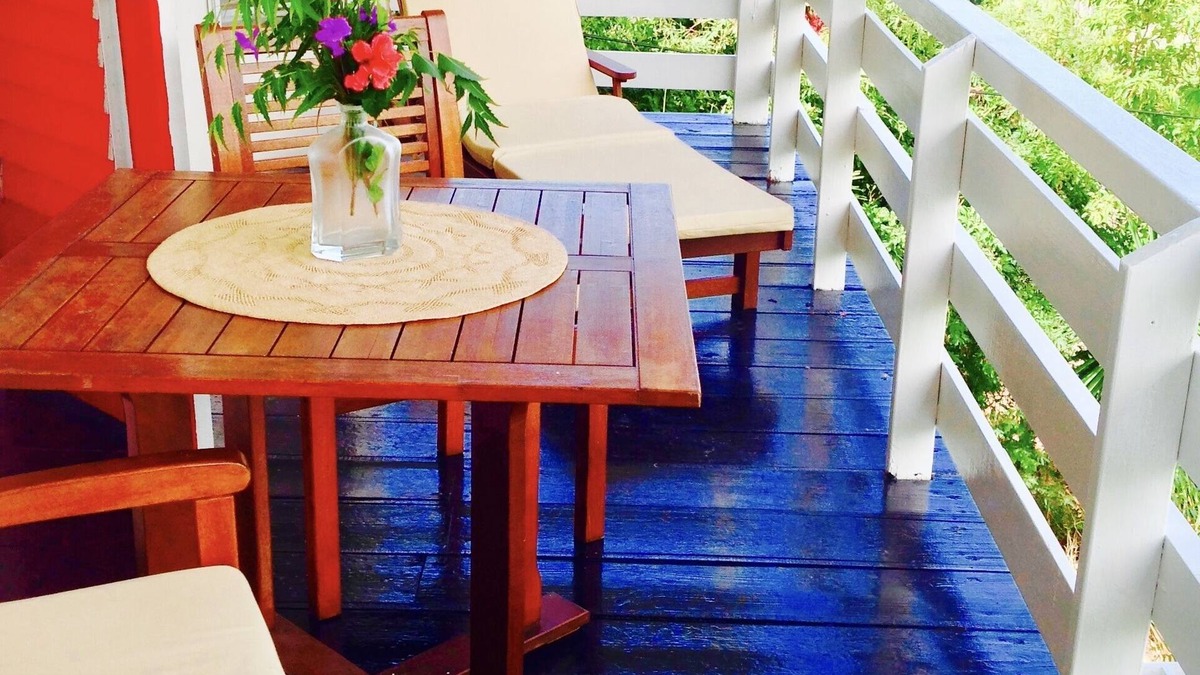 English Harbour Apartment | Charming Studio Apartment with Terrace overlooking Falmouth Harbour , A 2.