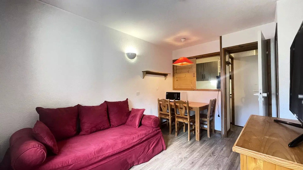 Val-d'Isere Apartment | Charming studio for 4 people near the town center and ski slopes