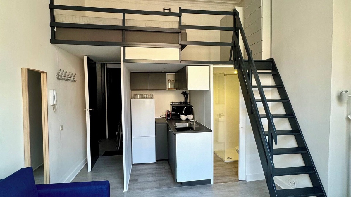 Altitude 100 Apartment | Charming studio with a mezzanine bedroom
