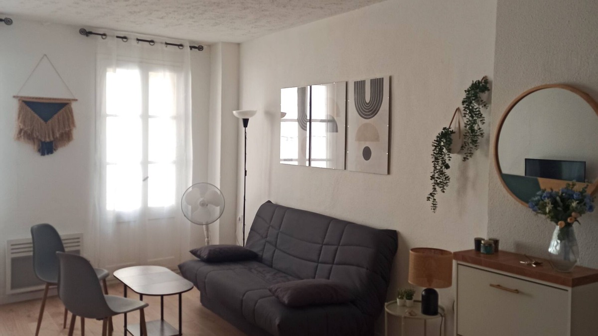 Les Platanes Apartment | Charming T2 apartment in Perpignan's historic city center