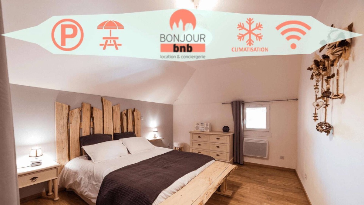 Bucheres Apartment | Charming T3 + garden + parking + common space