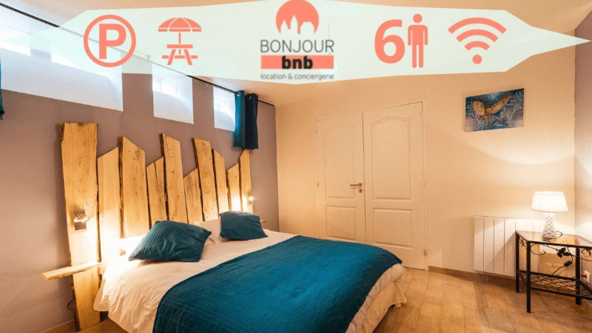 Bucheres Apartment | Charming T3 + garden + parking + common space
