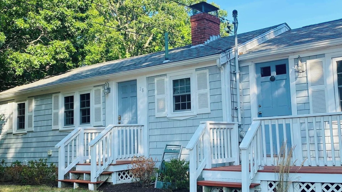 West Yarmouth House | Charming Waterfront Cape Cottage with Private Beach and Beautiful Water Views